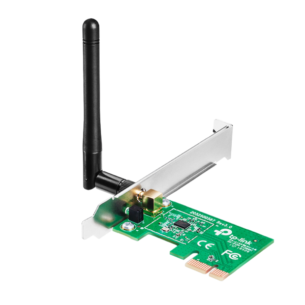 PCIe Wi-Fi N LAN Adapter TP-LINK "TL-WN781ND", 150Mbps 45999 Imagini