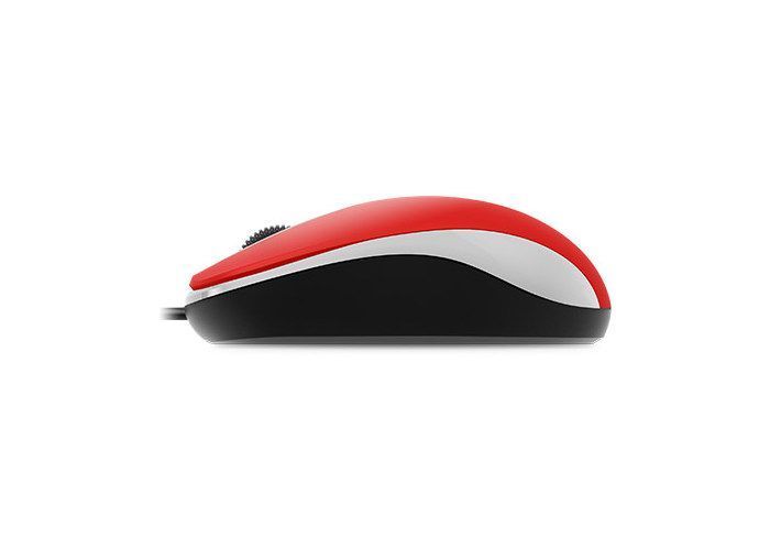 Mouse Genius DX-110, Optical, 1000 dpi, 3 buttons, Ambidextrous, Red, USB 76204 Imagini