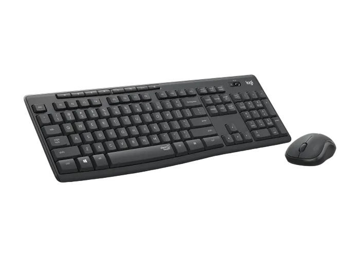 Wireless Keyboard & Mouse Logitech MK295 Silent, Multimedia, Spill-resistant, 2xAAA/1xAA, US Layout 203643 фото