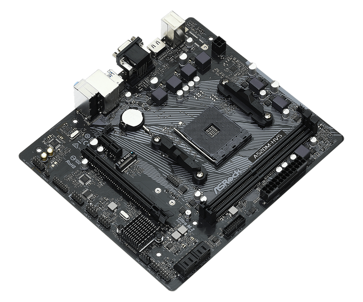 MB AM4 ASRock A520M-HVS mATX 119500 фото