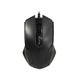 Mouse Qumo M14, Optical,1000 dpi, 3 buttons, Ambidextrous, Black, USB 93102 фото 1