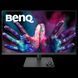 31.5" BenQ PD3205U,Black,IPS,3840x2160,60Hz,5ms,350cd,HDR10,HDMI+DP+USB+TypeC,KVM,Spkrs,Pivot 219855 Imagini 2
