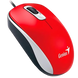 Mouse Genius DX-110, Optical, 1000 dpi, 3 buttons, Ambidextrous, Red, USB 76204 Imagini 4