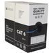 Cable UTP Cat.6, 23awg COPPER, 305M/CTN grey color APC carton packing 48379 фото 2