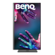 31.5" BenQ PD3205U,Black,IPS,3840x2160,60Hz,5ms,350cd,HDR10,HDMI+DP+USB+TypeC,KVM,Spkrs,Pivot 219855 Imagini 6