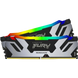 .48GB DDR5-8000MHz Kingston FURY Renegade RGB (Kit of 2x24GB) (KF580C38RSAK2-48), CL38-48-48, 1.4V, Black/Silver 274337 фото 2