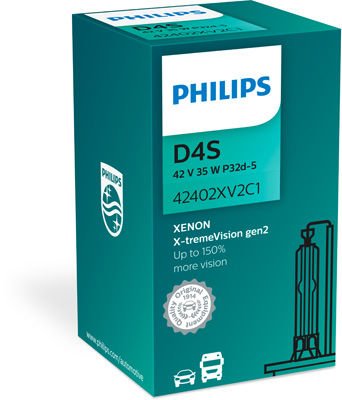 D4S PHILIPS X-tremeVision +150% 42V 35W P32d-5 42402XV2C1 фото