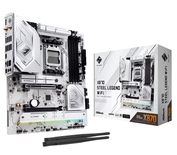 MB AM5 ASRock X870 STEEL LEGEND WIFI ATX 224193 Imagini