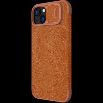 Nillkin Apple Smartphone Apple iPhone 15 Plus, Qin Pro Brown 210161 Imagini
