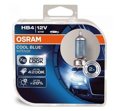 OSRAM HB4 9006 COOL BLUE INTENSE 4200K 12V 55W ID999MARKET_6591495 фото