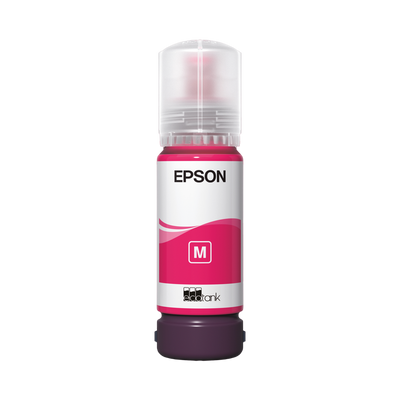 Ink Epson C13T09C34A, 108 EcoTank Magenta ink bottle 211266 фото
