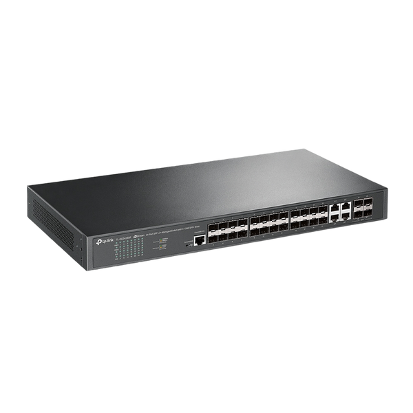 24-ports SFP L2+ TP-Link TL-SG3428XF, 20xSFP, 4xSFP/RJ45, 4x10G SFP+, 1xRJ45 console, 1xMicroUSB con 210565 Imagini