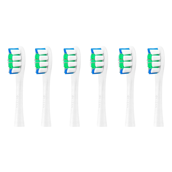 Plaque Control Brush Head Oclean PP1C1 W06 6-pk, White 224493 фото
