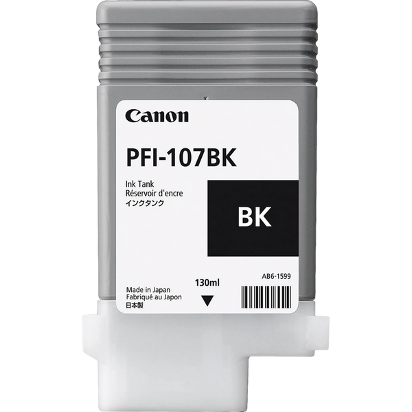 Ink Cartridge Canon PFI-107Bk, black 84742 фото
