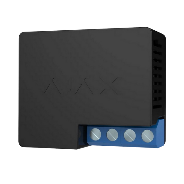 Ajax Wireless Smart Power Relay "WallSwitch", Black, Energy Monitoring, up to 3 kW 143055 фото