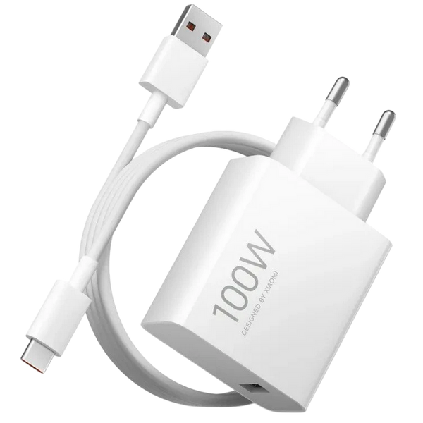 Xiaomi Charger 100W, Charging Combo (Type-A), BHR095VEU, White 261637 Imagini