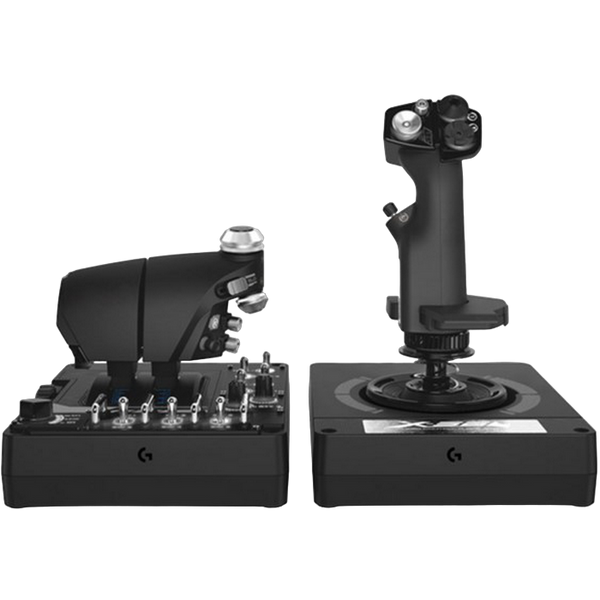 Joystick Logitech G X56 HOTAS, Throttle and Stick Simulation Controller, RGB 135043 фото