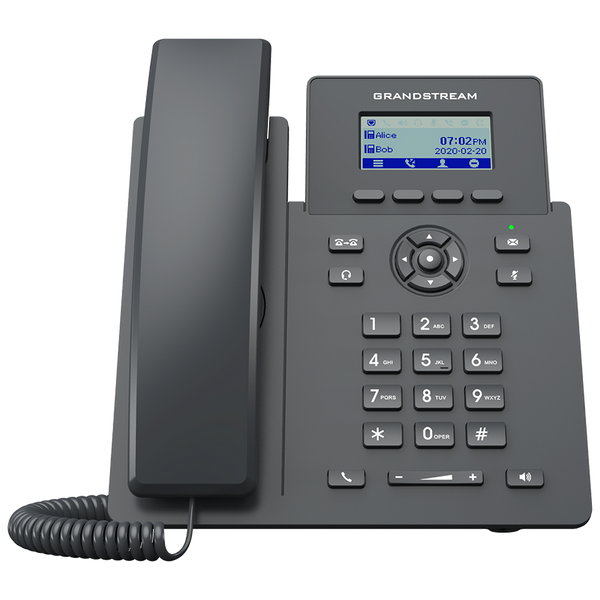 Grandstream GRP2601P, 2 SIP,2 Line, PoE, Black 203416 Imagini