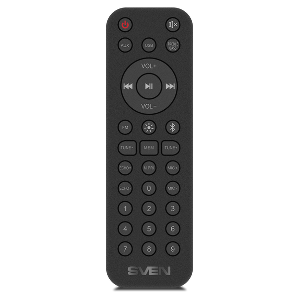 Partybox SVEN "PS-1000" 180W, TWS, Bluetooth, FM, USB,LED-display, 8000mA*h, Black 235068 Imagini