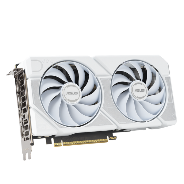 VGA ASUS RTX5060Ti 16GB GDDR7 Dual WHITE OC (DUAL-RTX5060TI-O16G-WHITE) 240579 Imagini