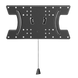 Wall Mount Gembird "WM-65F-03" Black 32"-65", 30kg, VESA:up 400x200, Wall distance: 24mm 216161 фото 2
