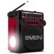 Speakers SVEN Tuner "SRP-355" Black/Red, 3w, FM, USB, SD/microSD, flashlight 93009 фото 3