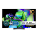 77" OLED SMART TV LG OLED77C36LC, Perfect Black, 3840 x 2160, webOS, Black 206396 фото 1