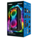 Partybox SVEN "PS-1000" 180W, TWS, Bluetooth, FM, USB,LED-display, 8000mA*h, Black 235068 Imagini 23