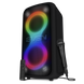 Partybox SVEN "PS-1000" 180W, TWS, Bluetooth, FM, USB,LED-display, 8000mA*h, Black 235068 Imagini 1