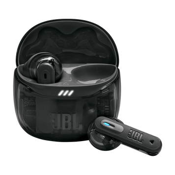 True Wireless JBL Tune Flex 2 Ghost Black, TWS Headset 229941 Imagini