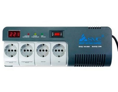 Stabilizer Voltage Ultra Power AVR-1012, 1000VA/600W, Output sockets: 4 × Schuko 84234 фото