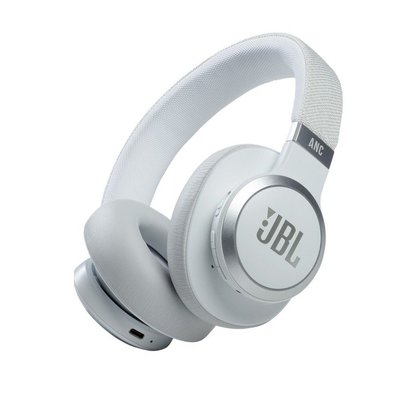 Headphones Bluetooth JBL LIVE660NC White, On-ear, active noise-cancelling 135404 фото