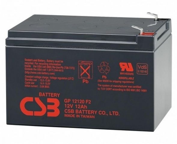 Baterie UPS 12V/ 12AH CSB GP 12120 F2 111146 фото