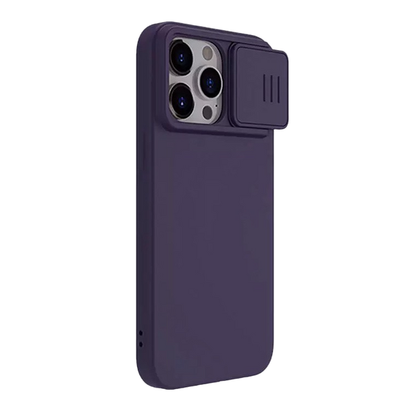 Nillkin Apple iPhone 15 Pro Max, CamShield Silky Silicone Case, Dark Purple 210172 фото