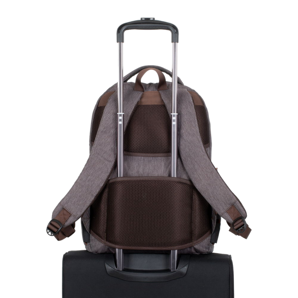 Backpack Rivacase 7761, for Laptop 15,6" & City bags, Mocha 137278 фото