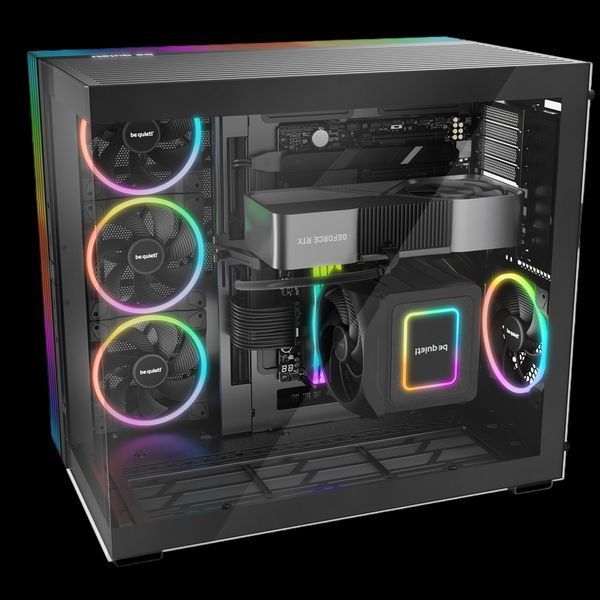 Case EATX be quiet! Ligh Base 900 FX, w/o PSU, 4x140mm ARGB Вентиляторs, ARGB strips, Front & Side TG, DF, 223084 фото