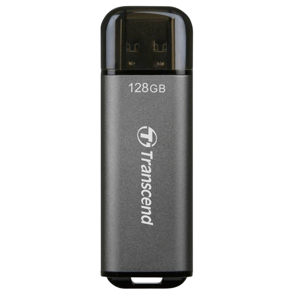 128GB USB3.1 Flash Drive Transcend "JetFlash 920", Space Gray, Cap, High Speed TLC (R/W:420/400MB/s) 117089 фото