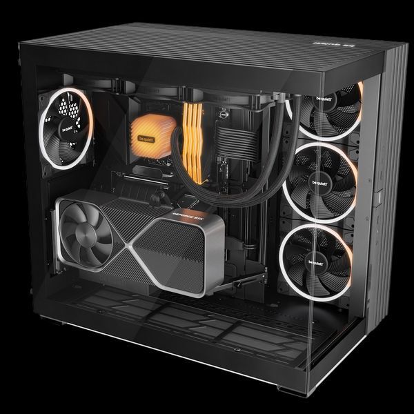 Case EATX be quiet! Ligh Base 900 FX, w/o PSU, 4x140mm ARGB Вентиляторs, ARGB strips, Front & Side TG, DF, 223084 фото