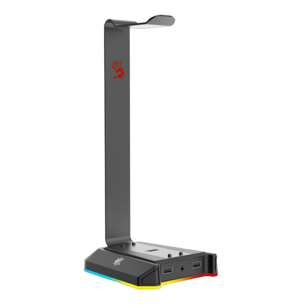 Gaming Headset Stand Bloody GS2, 3xUSB 2.0, 1x3.5mm(4pin), 7.1 Sound Card, RGB, Aluminum Frame 146046 фото
