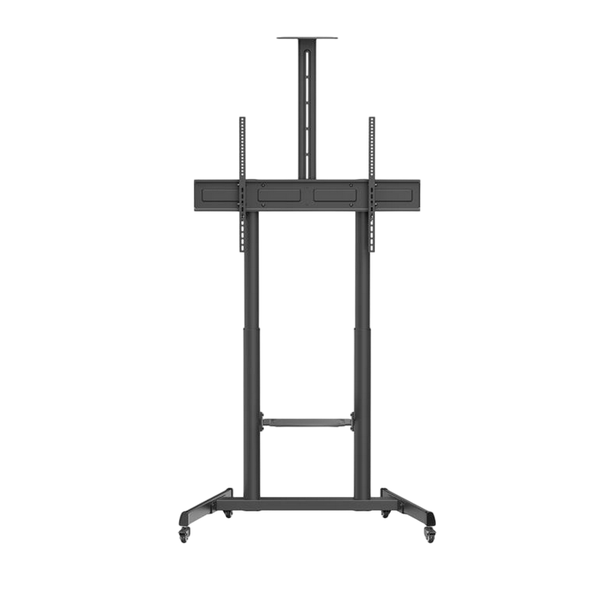 Display/TV Mount Stand Gembird TVS-100T-03, 60-100"; Black, VESA; max 120kg, TV floor stand with cas 246435 Imagini