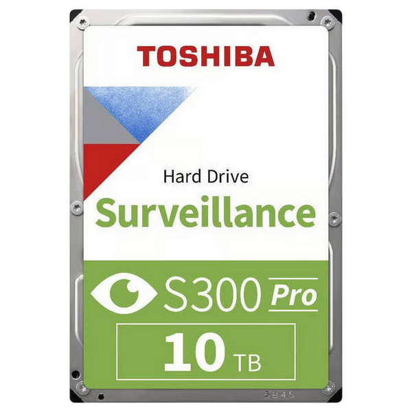 3.5" HDD 10.0TB-SATA-512MB Toshiba S300 Pro Surveillance (MD10ADA10TV), Surveillance, 24/7, CMR, 7200rpm, 1.2M (MTTF) 258588 фото