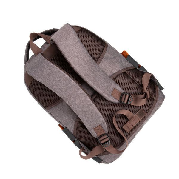 Backpack Rivacase 7761, for Laptop 15,6" & City bags, Mocha 137278 фото