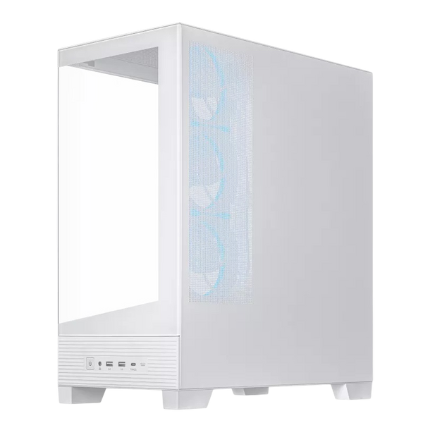 Case ATX Asus A31 PLUS TG ARGB WHITE, 4x120mm ARGB, ARGB Hub, Front Mesh, Tempered Glass, Headset ho 237149 фото
