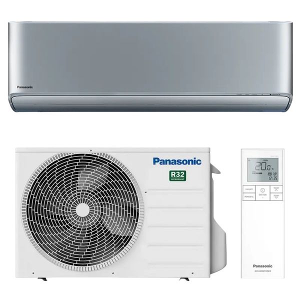 Conditioner Sistem Split Panasonic Etherea XZ50TKEW, 18kBTU/h, Argintiu 218692 фото