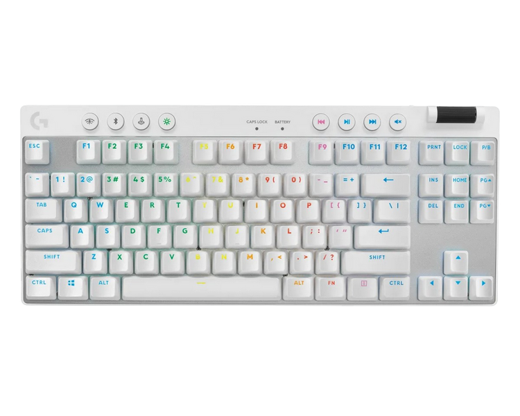 Gaming Wireless Keyboard Logitech G PRO X TKL, Mechanical, Tactile SW, PBT keycaps, Media control, V 214055 фото