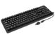 Keyboard SVEN Standard 301, Traditional layout, Splash proof, Calculator key, Black, USB+PS/2 73268 фото 3