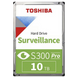 3.5" HDD 10.0TB-SATA-512MB Toshiba S300 Pro Surveillance (MD10ADA10TV), Surveillance, 24/7, CMR, 7200rpm, 1.2M (MTTF) 258588 фото 2