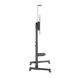 Display/TV Mount Stand Gembird TVS-100T-03, 60-100"; Black, VESA; max 120kg, TV floor stand with cas 246435 Imagini 9