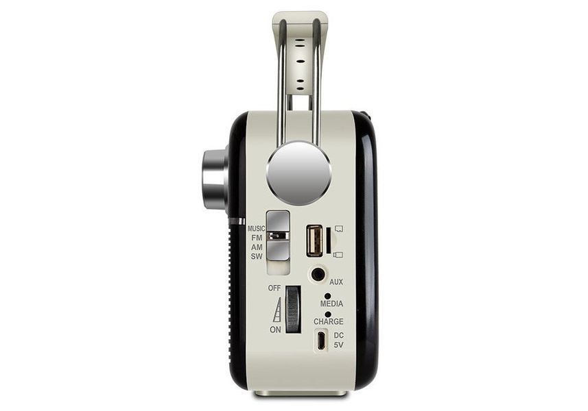 Speakers SVEN Tuner "SRP-500" Black 3W, Bluetooth, FM/AM/SW, USB, microSD, AUX, battery 145754 фото