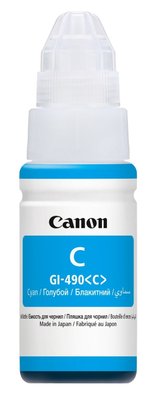 Ink Cartridge Canon GI-490, cyan 75313 фото